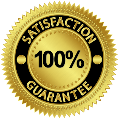 Satisfaction guaranteed